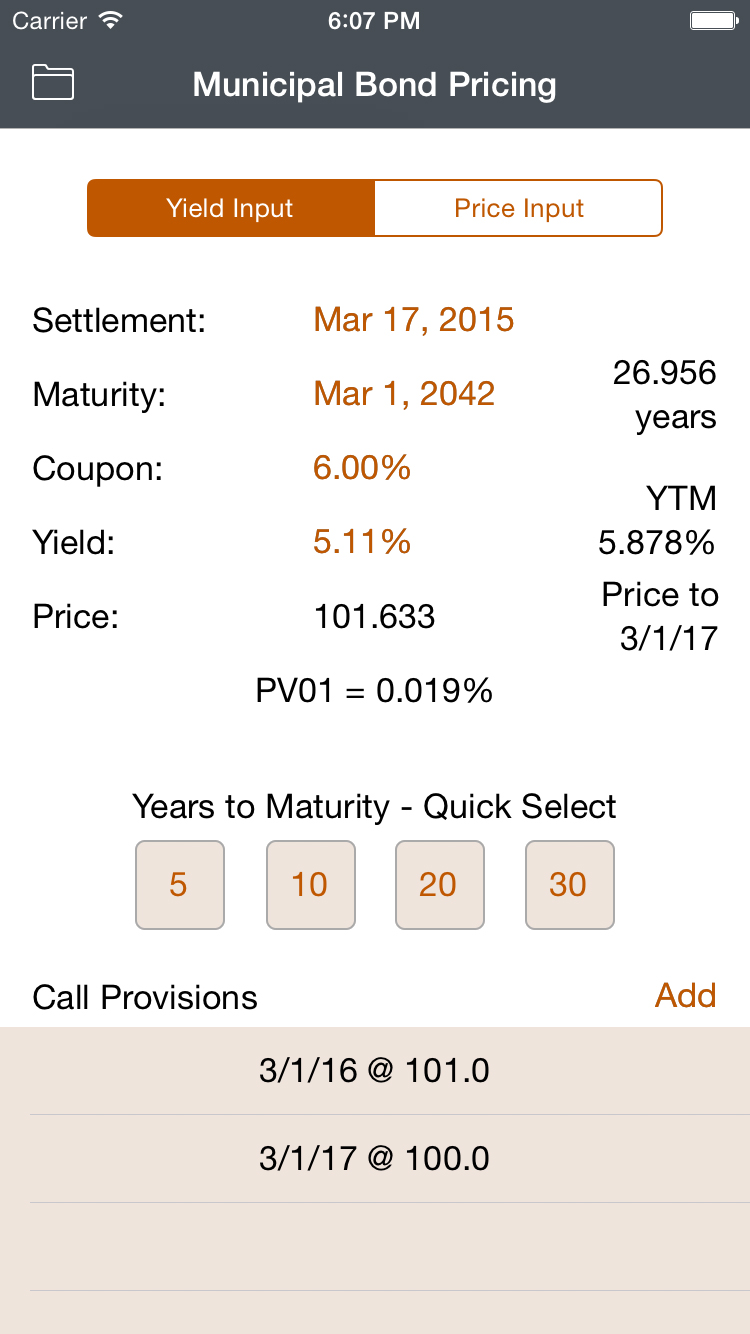 Key Muni Bond Metrics